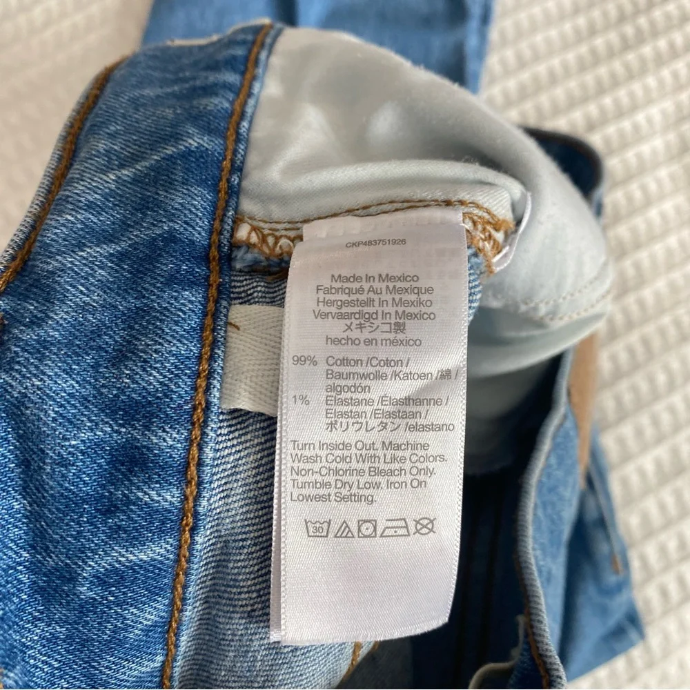 Madewell 90s straight crop jeans size 28 - Picture 9 of 12